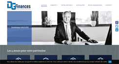 Desktop Screenshot of dgfinances.com